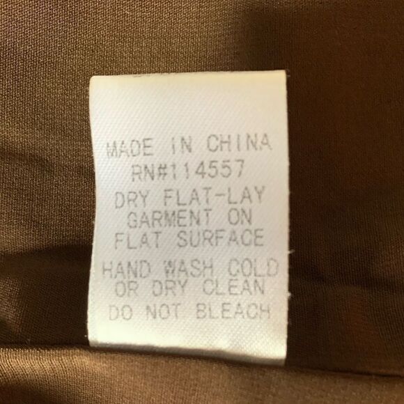 THML women’s brown moto jacket sz XS - Picture 5 of 6